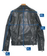 SAINT LAURENT PARIS（サンローランパリ）ライダース 黒 サイズ:44(S位) メンズ/2200629202085