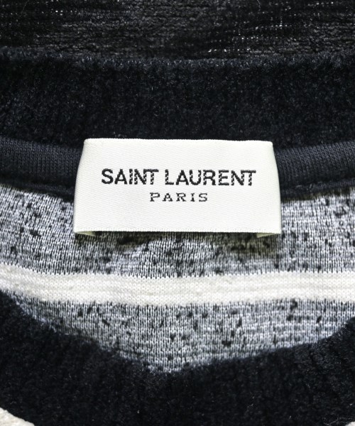 SAINT LAURENT PARIS（サンローランパリ）Tシャツ・カットソー 黒 サイズ:XS レディース/2200629202108