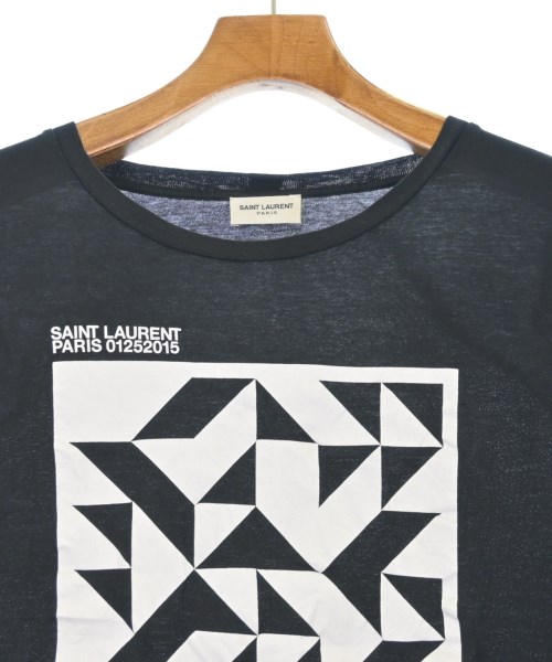 SAINT LAURENT PARIS（サンローランパリ）Tシャツ・カットソー 黒 サイズ:M メンズ/2200612837089