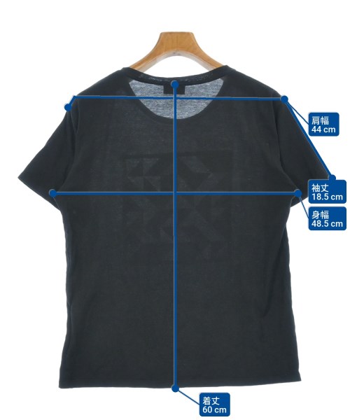 SAINT LAURENT PARIS（サンローランパリ）Tシャツ・カットソー 黒 サイズ:M メンズ/2200612837089