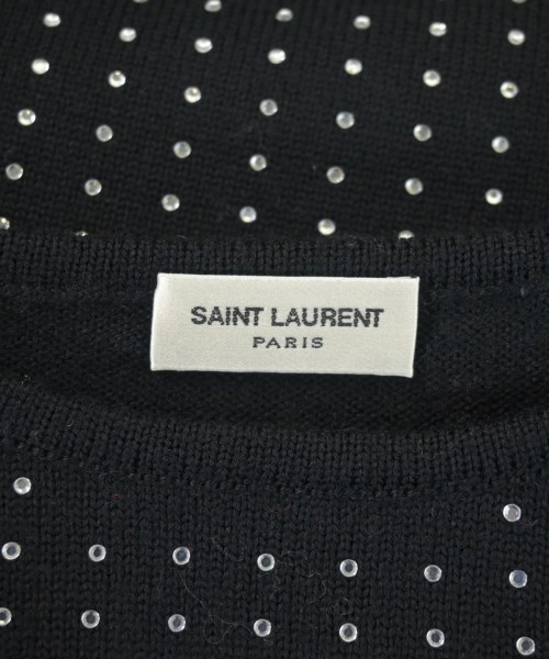 SAINT LAURENT PARIS（サンローランパリ）ニット・セーター 黒 サイズ:S レディース/2200629801141