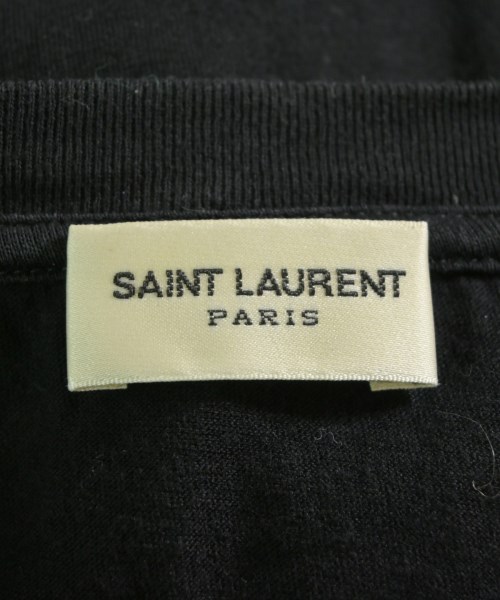 SAINT LAURENT PARIS（サンローランパリ）Tシャツ・カットソー 黒 サイズ:XXL メンズ/2200629956025