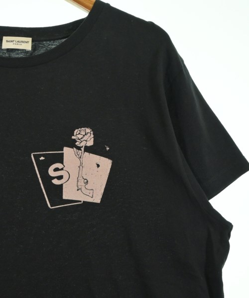 SAINT LAURENT PARIS（サンローランパリ）Tシャツ・カットソー 黒 サイズ:XXL メンズ/2200629956025