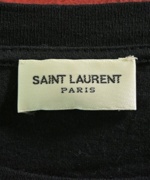 SAINT LAURENT PARIS（サンローランパリ）Tシャツ・カットソー 黒 サイズ:S メンズ/2200629956032