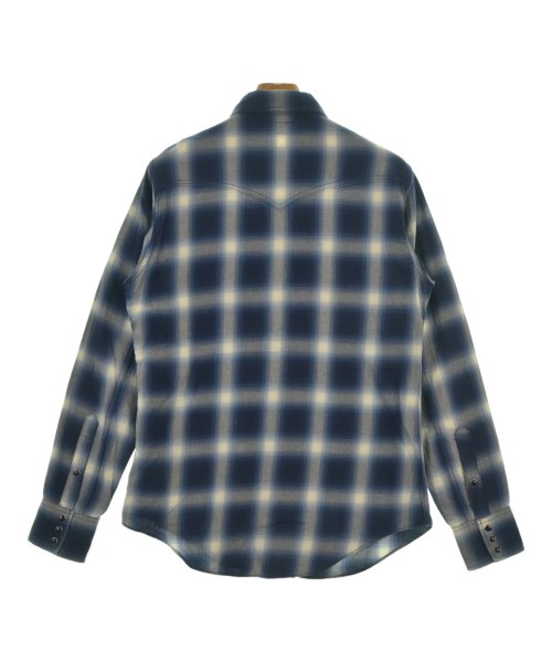SAINT LAURENT PARIS（サンローランパリ）カジュアルシャツ 青 サイズ:S メンズ/2200630988015