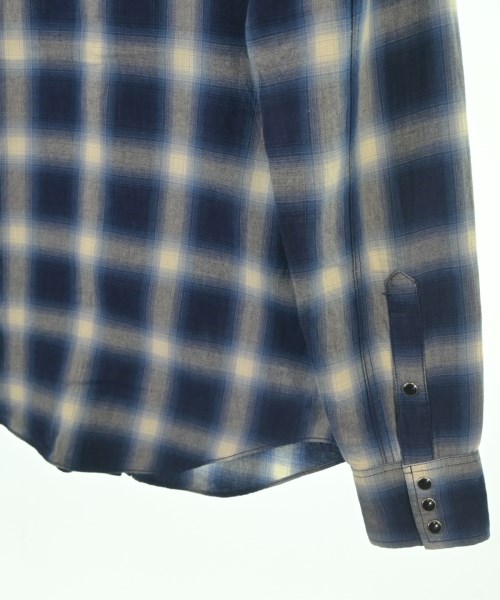 SAINT LAURENT PARIS（サンローランパリ）カジュアルシャツ 青 サイズ:S メンズ/2200630988015