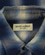 SAINT LAURENT PARIS（サンローランパリ）カジュアルシャツ 青 サイズ:S メンズ/2200630988015