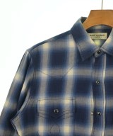 SAINT LAURENT PARIS（サンローランパリ）カジュアルシャツ 青 サイズ:S メンズ/2200630988015