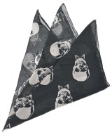 SAINT LAURENT PARIS（サンローランパリ）ストール 黒 サイズ:- メンズ/2200630988114