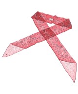 SAINT LAURENT PARIS（サンローランパリ）ストール 赤 サイズ:- メンズ/2200630988121