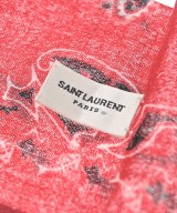 SAINT LAURENT PARIS（サンローランパリ）ストール 赤 サイズ:- メンズ/2200630988121