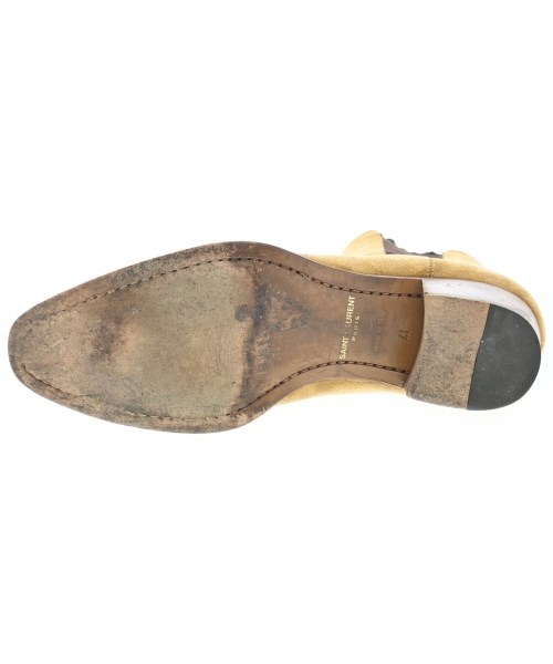 SAINT LAURENT PARIS（サンローランパリ）ブーツ ベージュ サイズ:EU41(26cm位) メンズ/2200630988145