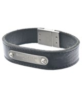 SAINT LAURENT PARIS（サンローランパリ）ブレスレット・バングル 黒 サイズ:- メンズ/2200619588182