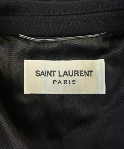 SAINT LAURENT PARIS（サンローランパリ）チェスターコート 黒 サイズ:54(XXL位) メンズ/2200633253011
