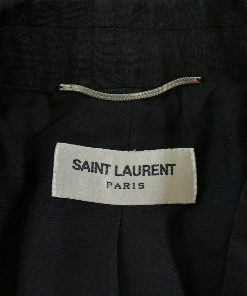 SAINT LAURENT PARIS（サンローランパリ）テーラードジャケット 黒 サイズ:50(XL位) メンズ/2200633253028