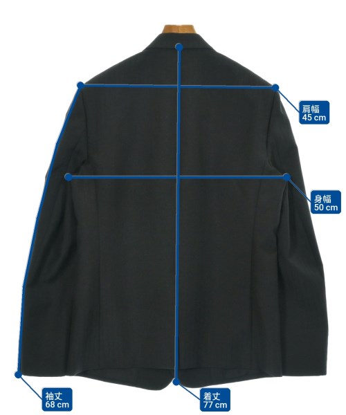 SAINT LAURENT PARIS（サンローランパリ）テーラードジャケット 黒 サイズ:50(XL位) メンズ/2200633253028