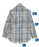 SAINT LAURENT PARIS（サンローランパリ）カジュアルシャツ グレー サイズ:-(M位) メンズ/2200633555290