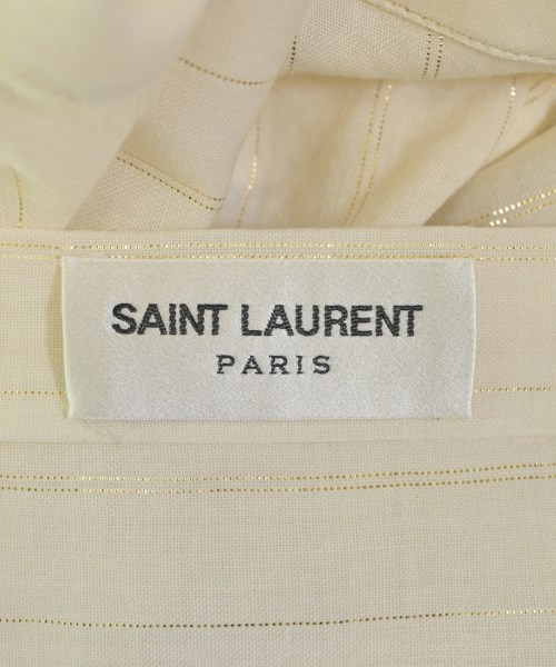 SAINT LAURENT PARIS（サンローランパリ）カジュアルシャツ 黄 サイズ:F レディース/2200605995154