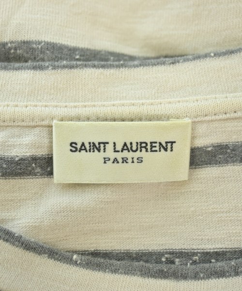 SAINT LAURENT PARIS（サンローランパリ）Tシャツ・カットソー ベージュ サイズ:M メンズ/2200611182173
