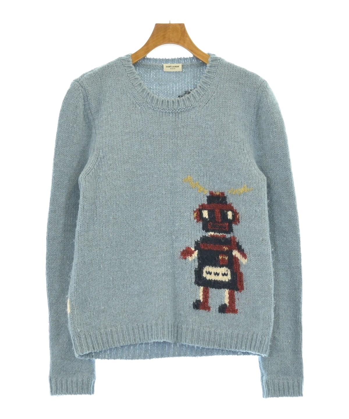 SAINT LAURENT PARIS（サンローランパリ）ニット・セーター 青 サイズ