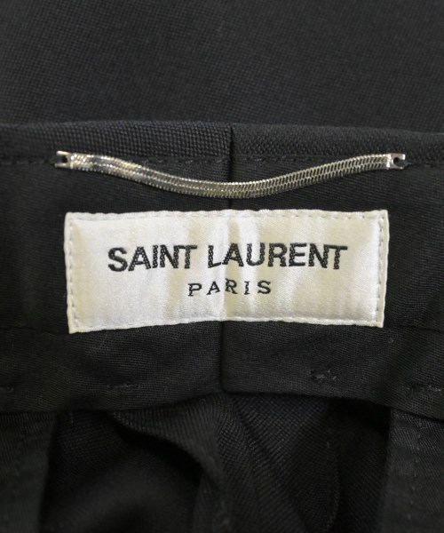 SAINT LAURENT PARIS（サンローランパリ）スラックス 黒 サイズ:42(XS位) メンズ/2200611590053