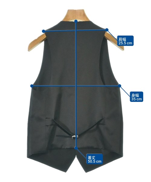 SAINT LAURENT PARIS（サンローランパリ）ベスト 黒 サイズ:34(XS位) レディース/2200611590077