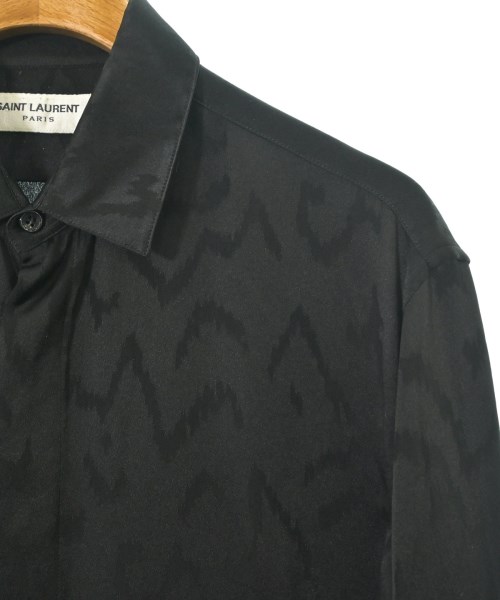 SAINT LAURENT PARIS（サンローランパリ）ブラウス 黒 サイズ:36(XS位) レディース/2200611590084