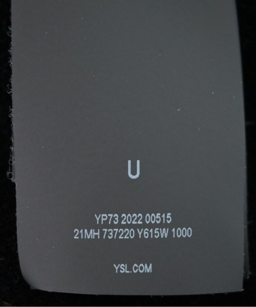 SAINT LAURENT PARIS（サンローランパリ）ピーコート 黒 サイズ:F レディース/2200611590152