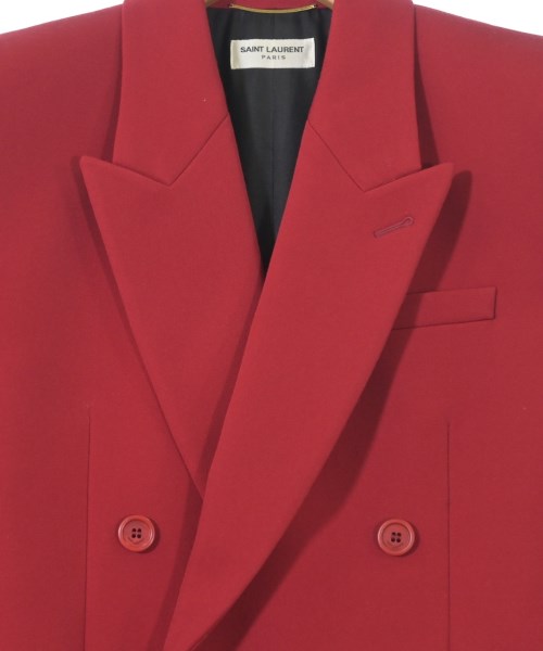SAINT LAURENT PARIS（サンローランパリ）テーラードジャケット 赤 サイズ:36(XS位) レディース/2200113534074