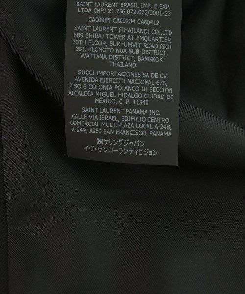 SAINT LAURENT PARIS（サンローランパリ）テーラードジャケット 黒 サイズ:48(L位) メンズ/2200113534081