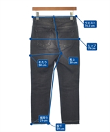 SAINT LAURENT PARIS（サンローランパリ）デニムパンツ 黒 サイズ:24(S位) レディース/2200612649026