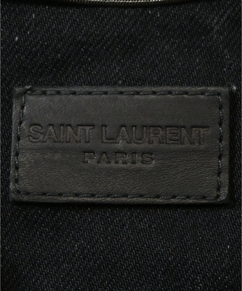 SAINT LAURENT PARIS（サンローランパリ）デニムジャケット 黒 サイズ:S メンズ/2200603802010