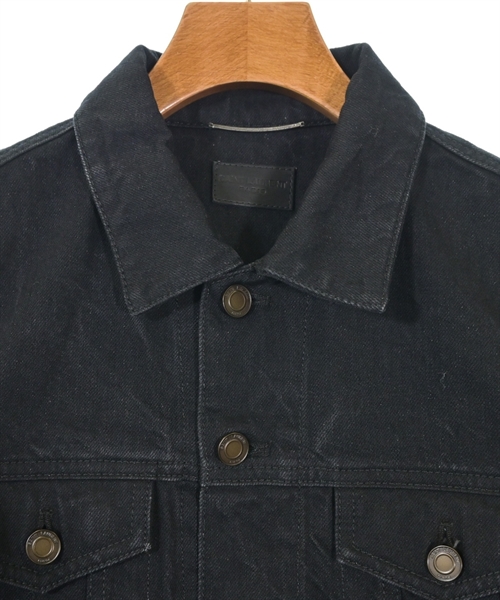 SAINT LAURENT PARIS（サンローランパリ）デニムジャケット 黒 サイズ:S メンズ/2200603802010