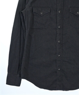 SAINT LAURENT PARIS（サンローランパリ）カジュアルシャツ 黒 サイズ:M メンズ/2200603802027