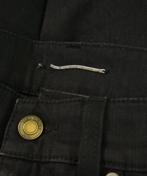 SAINT LAURENT PARIS（サンローランパリ）デニムパンツ 黒 サイズ:30(M位) メンズ/2200612992108