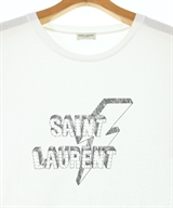 SAINT LAURENT PARIS（サンローランパリ）Tシャツ・カットソー 白 サイズ:S メンズ/2200613222020
