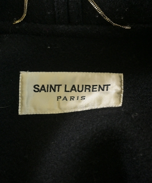 SAINT LAURENT PARIS（サンローランパリ）ダッフルコート 黒 サイズ:-(M位) レディース/2200613277020