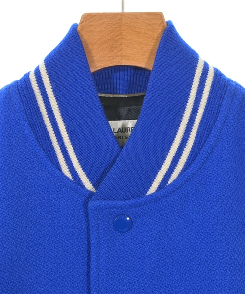 SAINT LAURENT PARIS（サンローランパリ）ブルゾン 青 サイズ:44(S位) メンズ/2200613325042