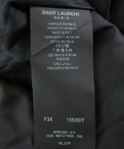 SAINT LAURENT PARIS（サンローランパリ）その他 黒 サイズ:34(XXS位) レディース/2200611849120