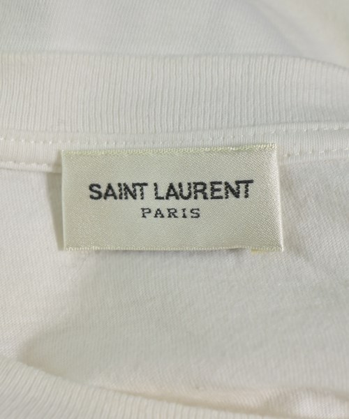 SAINT LAURENT PARIS（サンローランパリ）Tシャツ・カットソー 白 サイズ:S レディース/2200616481011