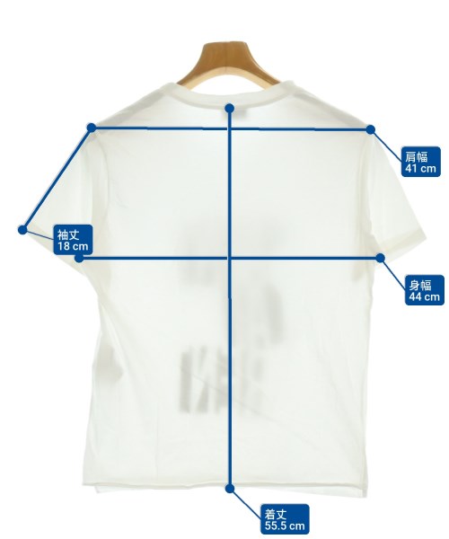 SAINT LAURENT PARIS（サンローランパリ）Tシャツ・カットソー 白 サイズ:S レディース/2200616481011
