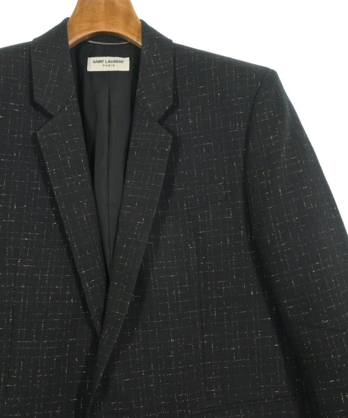 SAINT LAURENT PARIS（サンローランパリ）テーラードジャケット 黒 サイズ:50(XL位) メンズ/2200617616054