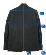 SAINT LAURENT PARIS（サンローランパリ）テーラードジャケット 黒 サイズ:50(XL位) メンズ/2200617616054