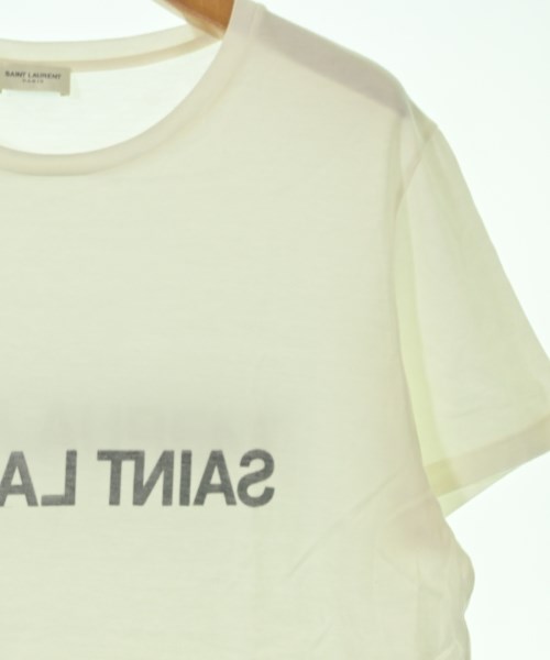 SAINT LAURENT PARIS（サンローランパリ）Tシャツ・カットソー 白 サイズ:L メンズ/2200618193233