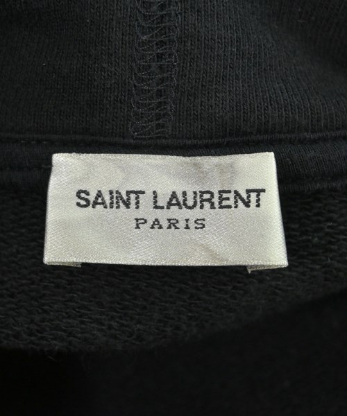 SAINT LAURENT PARIS（サンローランパリ）パーカー 黒 サイズ:L メンズ/2200619061050