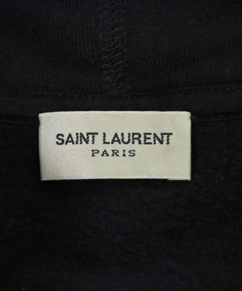 SAINT LAURENT PARIS（サンローランパリ）パーカー 黒 サイズ:L メンズ/2200619061067