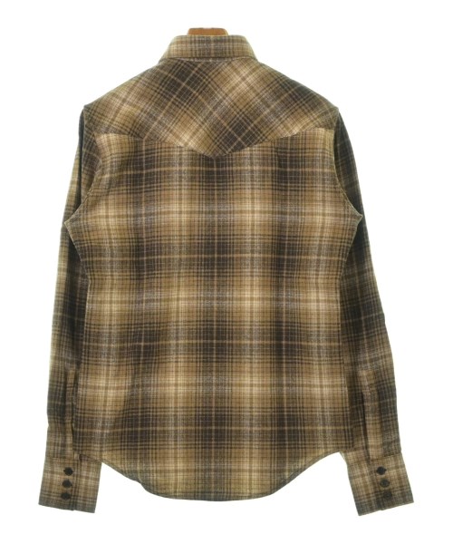 SAINT LAURENT PARIS（サンローランパリ）カジュアルシャツ ベージュ サイズ:38(S位) メンズ/2200619272180