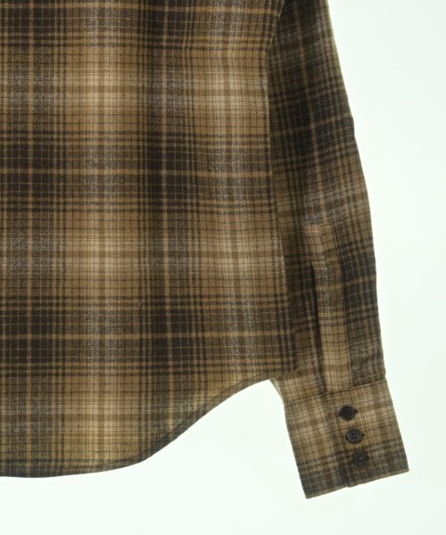 SAINT LAURENT PARIS（サンローランパリ）カジュアルシャツ ベージュ サイズ:38(S位) メンズ/2200619272180