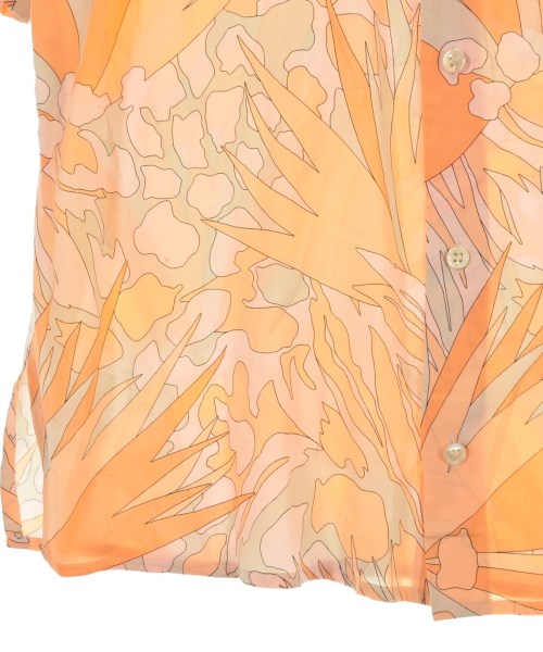 SAINT LAURENT PARIS（サンローランパリ）カジュアルシャツ オレンジ サイズ:38(S位) メンズ/2200609980941