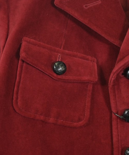 SAINT LAURENT PARIS（サンローランパリ）カジュアルジャケット 赤 サイズ:34(XXS位) レディース/2200620951296